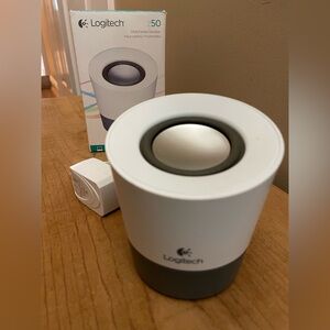 Logitech Z50 Portable Mini Speaker for Smartphone, Tablet & PC, AC Power…